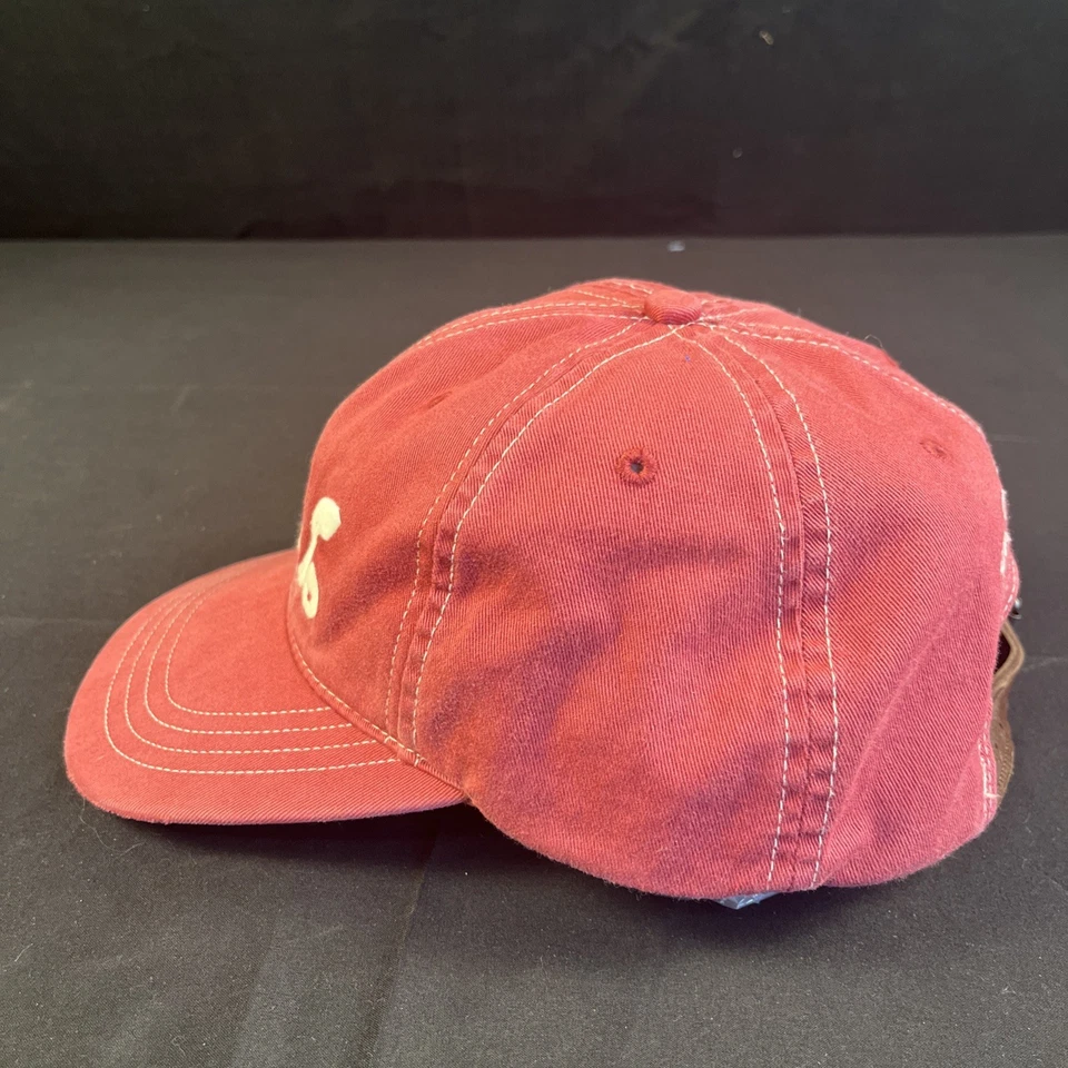 Vintage Polo Ralph Lauren Surf Script Hat Leather Adjustable Strap - Image 4 of 4