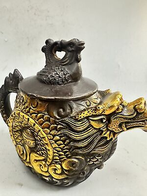 Collection Chinese old Bronze Hand Carved Animal Gilded Collection Chinese old Bronze Hand Carved Animal Gilded