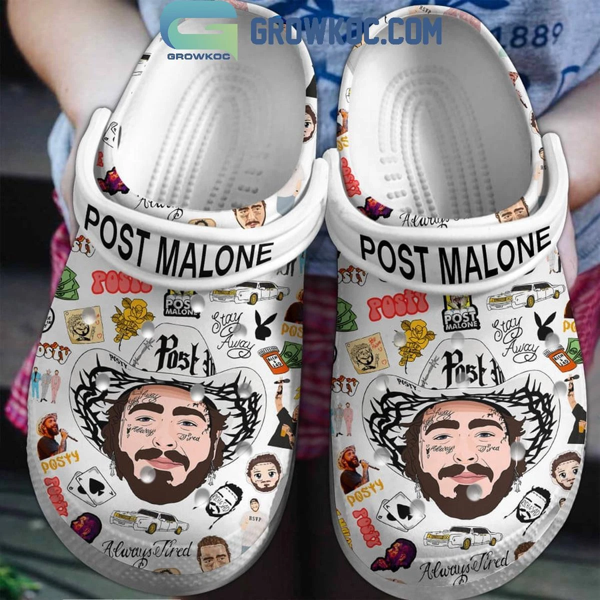 Post Malone Rich And Sad Clogs