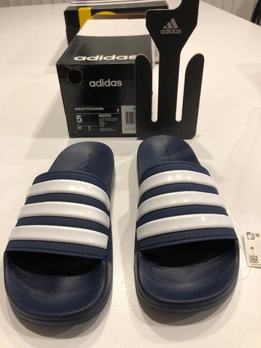 Adidas Adilette Shower Slides New In Box Size 5 | eBay
