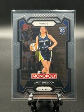 2024 Panini WNBA Monopoly Jacy Sheldon Rookie RC #67 Dallas Wings