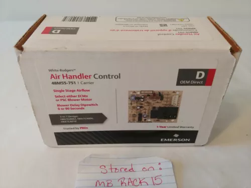 48M55-751 White Rodgers Single Stage Air Handler Cntrl OEM 48M55-751