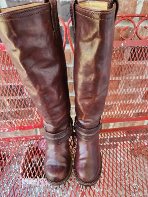 Women's Frye Carmen  Harness Riding Boots 6.5 B 77848