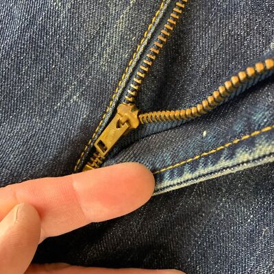 Lee by SAMMLER サイズ32 LTD LEE GOLD LEATHER LABEL JAPANESE TWISTED DENIM JEANS