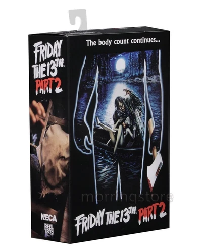NECA Horror Friday The 13th Part 2 Jason Voorhees Body Count 7" PVC Model Figure - Picture 2 of 10