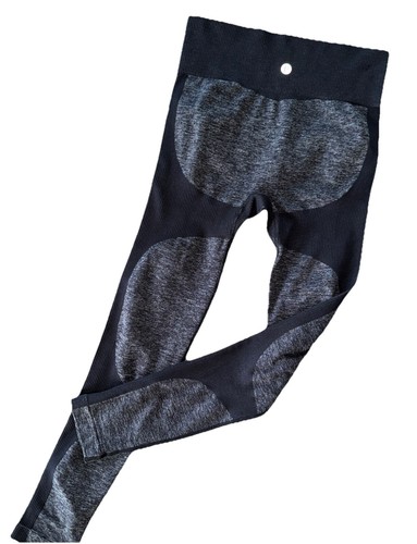 Womens Leggings womens Medium Full Length Black Workout Yoga Gym compression - Picture 4 of 6
