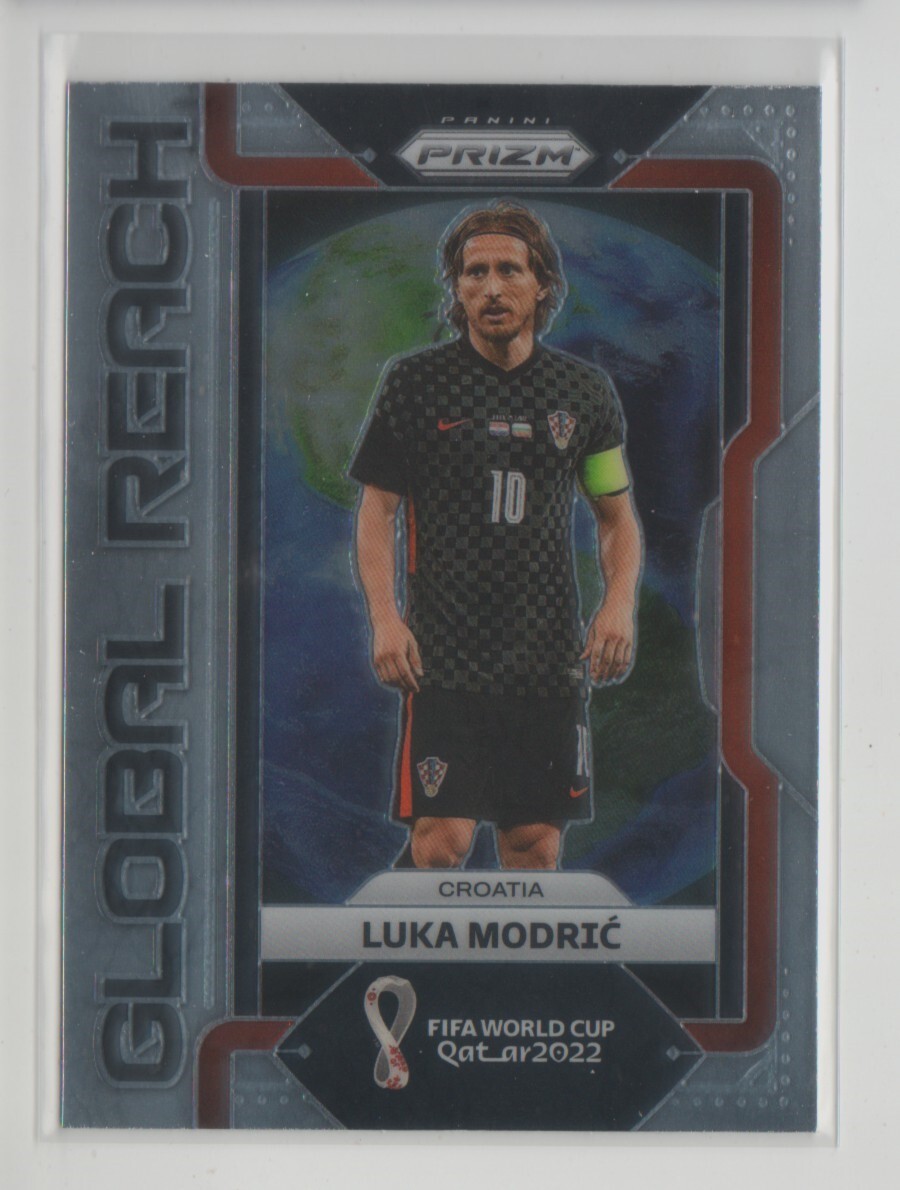 2022 Panini Prizm World Cup Global Reach #19 Luka Modric - Flat S/H