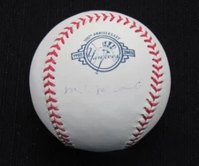 Mike McCormick Signed/Auto Yankees 100th OML Baseball TRI-STAR Inscr 187146