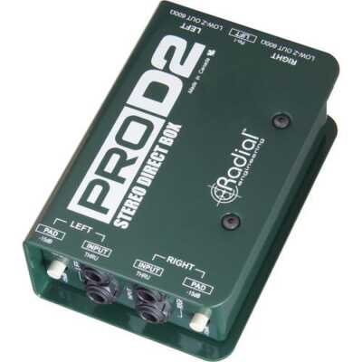 Radial Engineering ProD2 2-channel Passive Instrument Direct Box