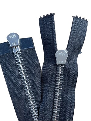 RiRi Zipper m6, 2-Way Separating End Nickel Black 2110