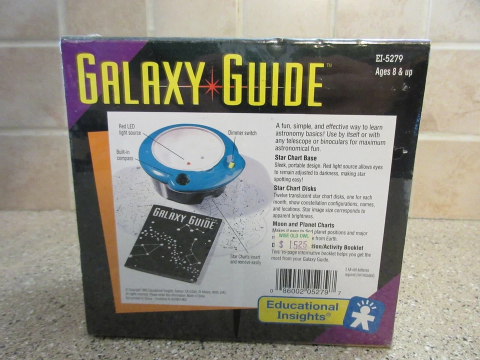 Educational Insights Galaxy Guide Space Learning Toy NIB / Box 13F - Image 4 of 4