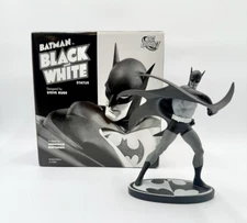 DC Direct Batman Black and White Statue Steve Rude Limited Edition #1104 of 3300
