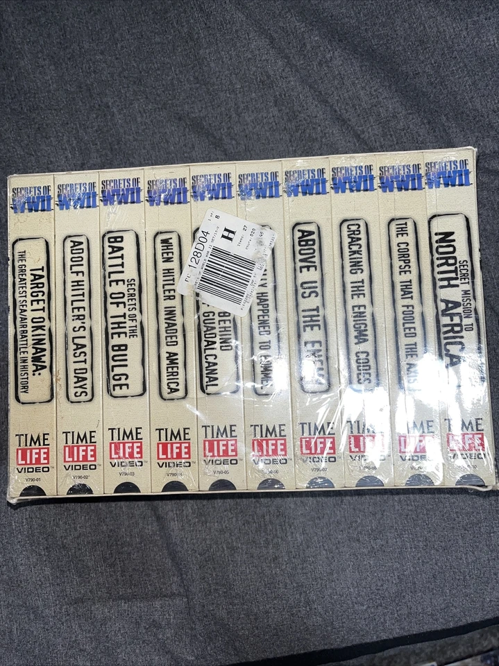 Time Life Video Secrets of WWII 10 Part VHS Set Sealed New - Image 3 of 3
