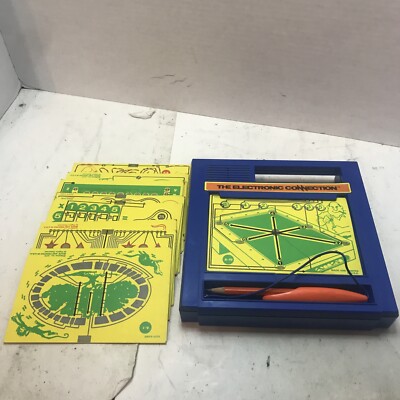 Vintage The Electronic Connection Mattel 20 Cards Tested Works