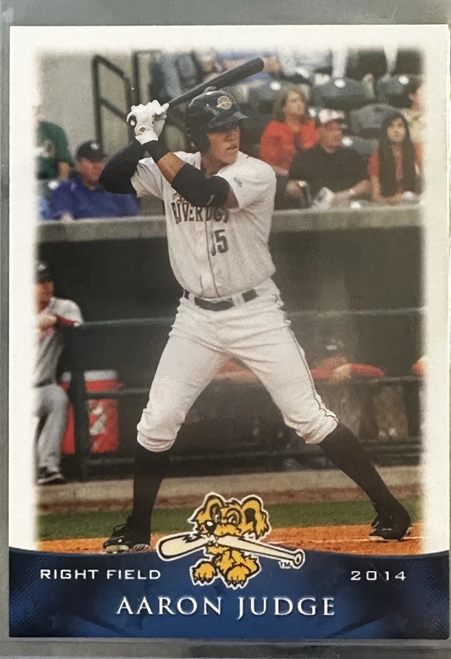 AARON JUDGE 2014 Grandstand Charleston RiverDogs RC NM-MT  - Image 4 of 4