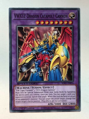 Yu-Gi-Oh! Speed Duel GX: Duel Academy VWXYZ-Dragon Catapult Cannon SGX1-ENI14