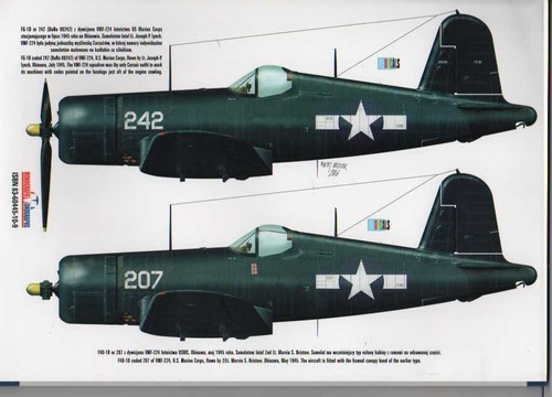 Chance Vought F4U CORSAIR vol. II Kagero Monograph (Without Decals). English! - Picture 4 of 4