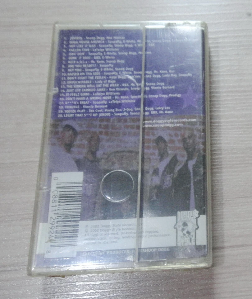 Snoop Dogg ‎: Doggystyle Allstars Welcome to tha House Vol.1 THAI CASSETTE TAPE  - Image 2 of 2