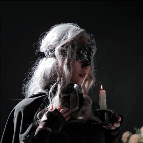 Dark Souls Ⅲ Fire Keeper Eye Mask Priestess Crown Cosplay Costumes Props PU Mask - Picture 12 of 24