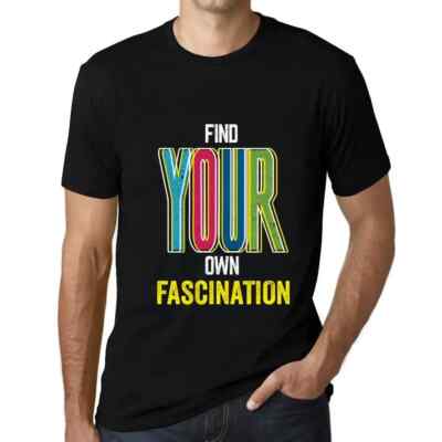 Herren Grafik T-Shirt Finden Sie Ihre eigene Faszination   Find Your Own