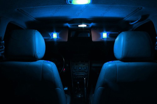 14 x ICE BLUE LED Interior Lights Package For 2004 - 2008 Acura TSX + PRY TOOL - Picture 7 of 7