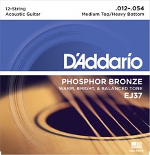 10 Sets DAddario EJ37 12 String Phosphor Bron...