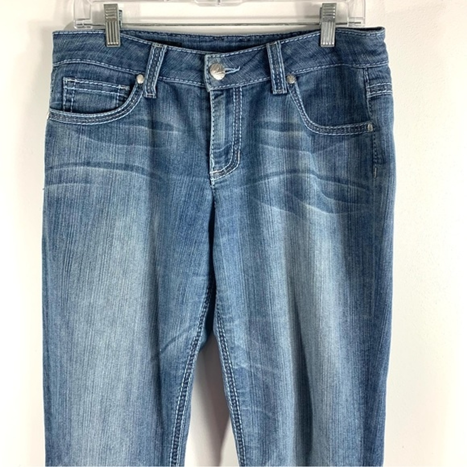 Cache Contour Collection Jeans - Zippered Back Po… - image 2