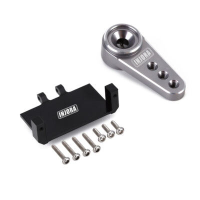 Riho　1211 INJORA SCX24 AX24 15T Steering Servo Horn & Mount for 1/24