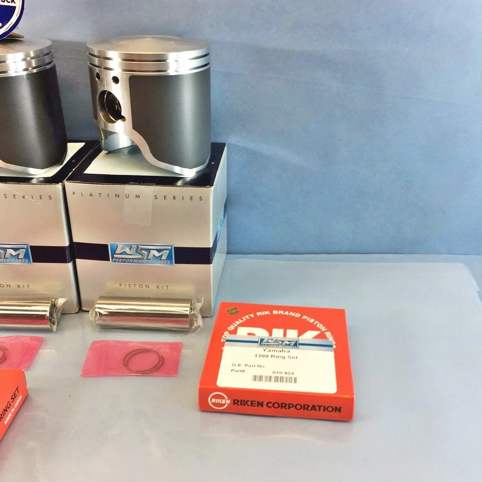 NEW WSM YAMAHA 1300 84.00mm STD PLATINUM TOP END REBUILD KIT 2003-2008 GP-R GP R - Image 4 of 4