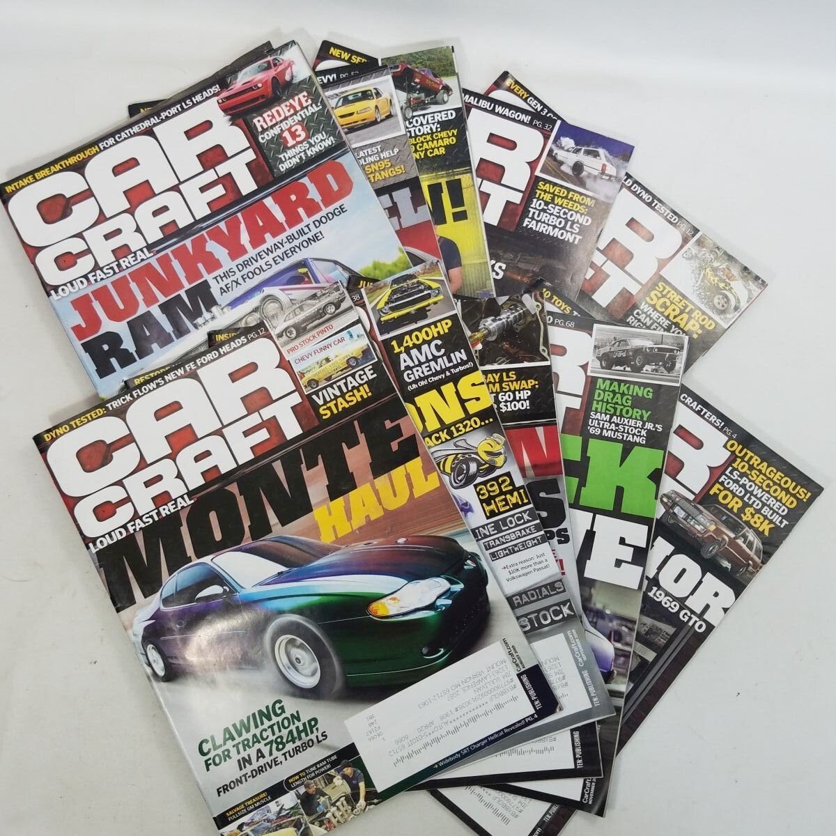 L/S Style AOTOMOTIVE MAGAZINE 美品 Lot 10 Car Craft Magazine 2019 No Mar or June 71 Maverick LS