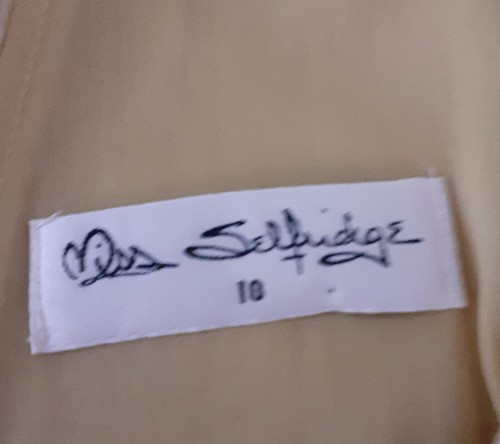 Miss Selfridge size 10 Gold dress - Picture 5 of 7