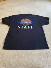 Vintage Yugioh Duelist League Staff T-Shirt XL Konami