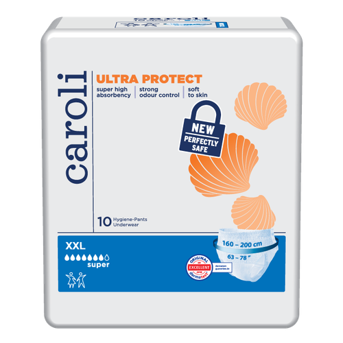 20x Caroli XXL Adult Nappies Incontinence Pull Up Pants Extra Extra