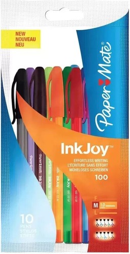 Paper Mate InkJoy Assorted Ball Pen (Pack of 8) NEW - Picture 4 of 6