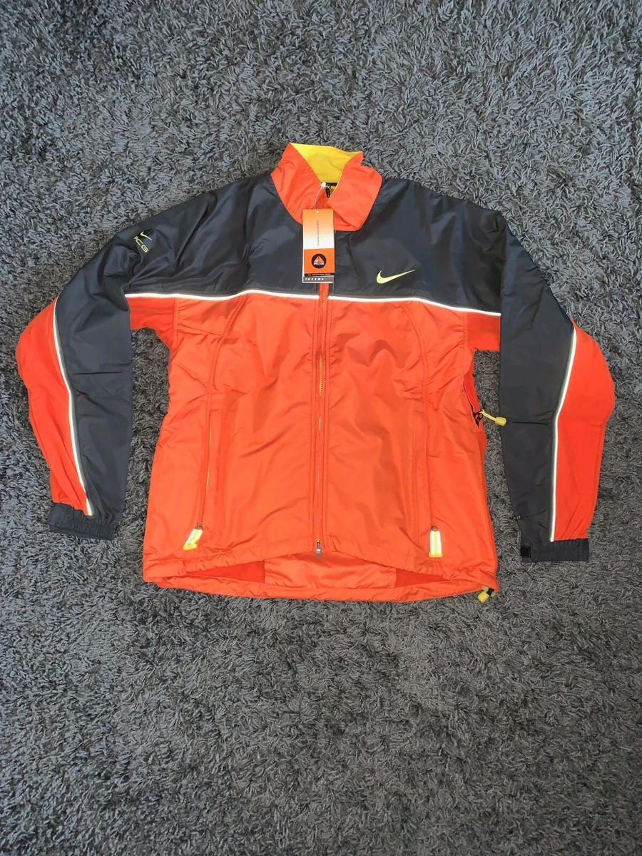 Nike acg top jacket orange