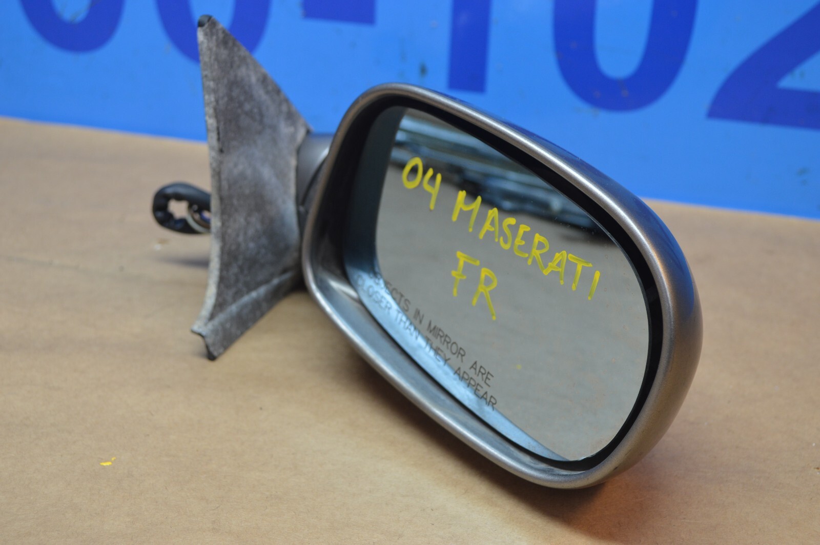 2004 M138 MASERATI GT COUPE RIGHT PASSENGER SIDE DOOR MIRROR ASSEMBLY