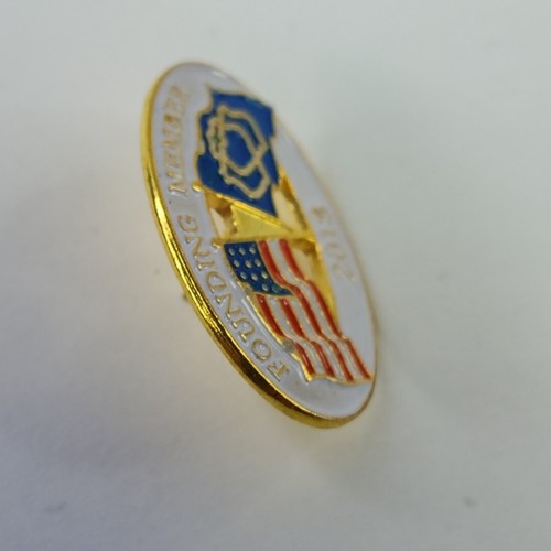 USA National Law Enforcement Founding Member 2019 Lapel Pin Man Cave Flags - Picture 5 of 9