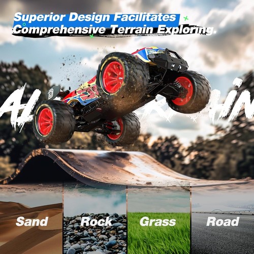 1/14 Brushless RC Cars for Adults Fast 50+ mph, RC Trucks 4x4 Offroad - Bild 2 von 6