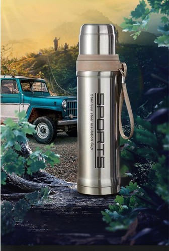 Vacuum Flask 650ml Stainless Steel Thermos Flask Sports Water Bottle Coffee Mugs - Picture 5 of 13