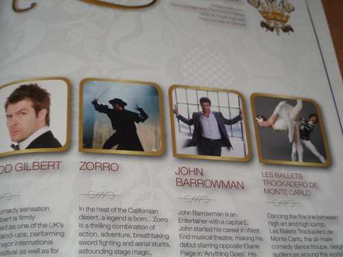 Cliff & Shadows 2008 Royal Variety Performance Programme (Take That/Rihanna) - Picture 4 of 9