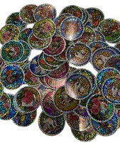 100 pcs Holgraphic Pogs One Hundred Hologram ...