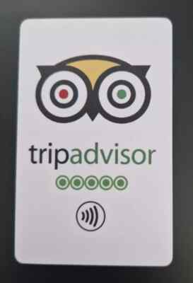 NFC Tripadvisor Kundenbewertungskarte - Steigern Sie Ihre Geschäftsbewertungen in Sekunden