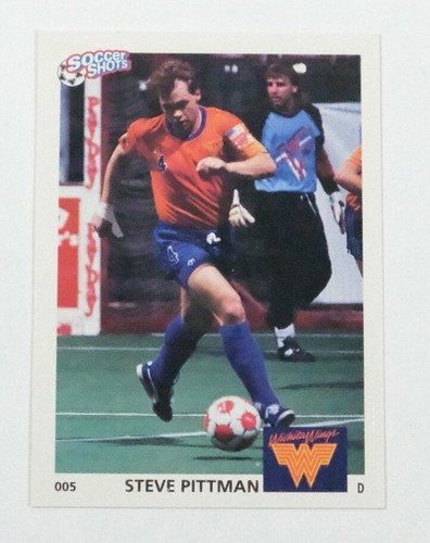1991 Soccer Shots Wichita Wings #005 Steve Pittman