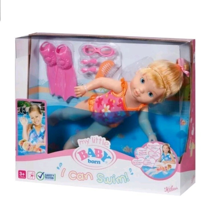 My Little Baby Born I Can Swim New Sealed