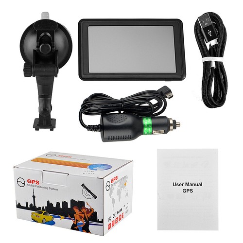 8G 5'' GPS Sat Nav Navigation Car Truck HD Touch Screen UK&EU Maps Free Lifetime - Picture 10 of 12