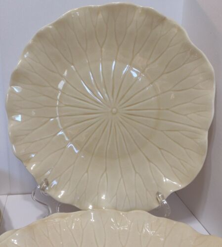 METLOX POPPYTRAIL LOTUS DINNER PLATE LOT OF 8 BEIGE 11" - Picture 2 of 24
