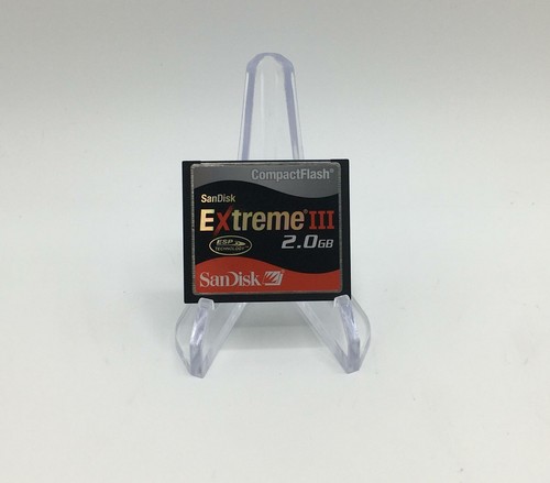 SanDisk 2GB Extreme III CompactFlash CF 20 MB/s (SDCFX3-2048-901) - Picture 1 of 2