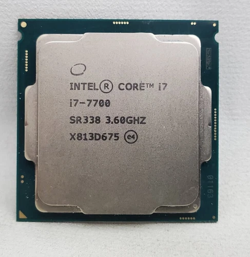 Intel Core i7-7700 LGA1151 3.6GHz 8MB Cache 8GT/s CPU Processor SR338