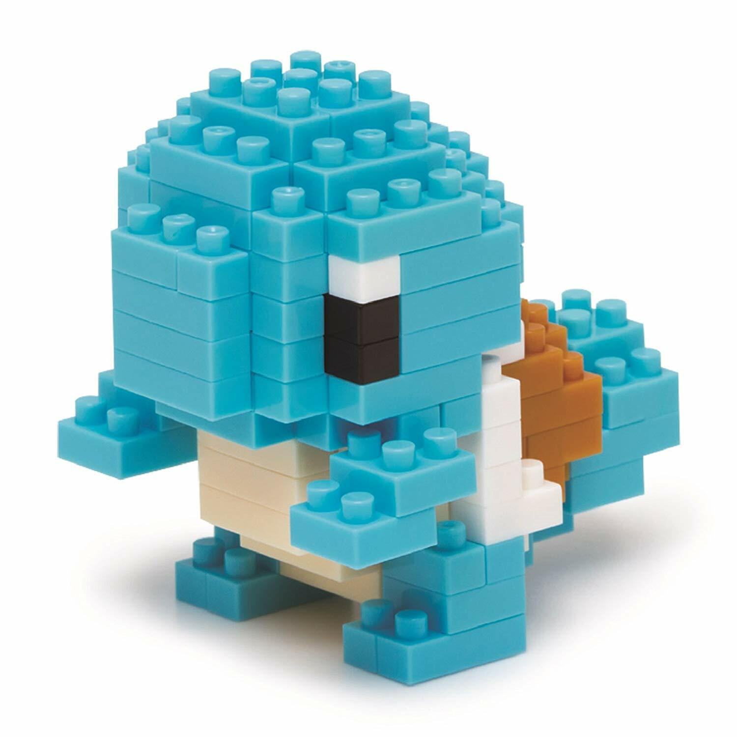 NANOBLOCK POKEMON SQUIRTLE MINI BRICKS PUZZLE 120 PIECES GREAT GIFT NBPM-004