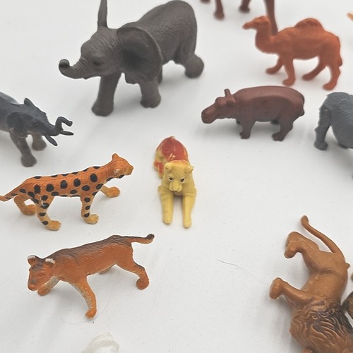 Vintage Marx Animals Wild Farm Hongkong 1960er Jahre Kamel Elefant Löwe Känguru 28 - Bild 8 von 8